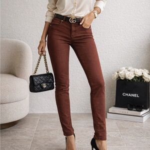 Lucky Brand Rust Denim Pants